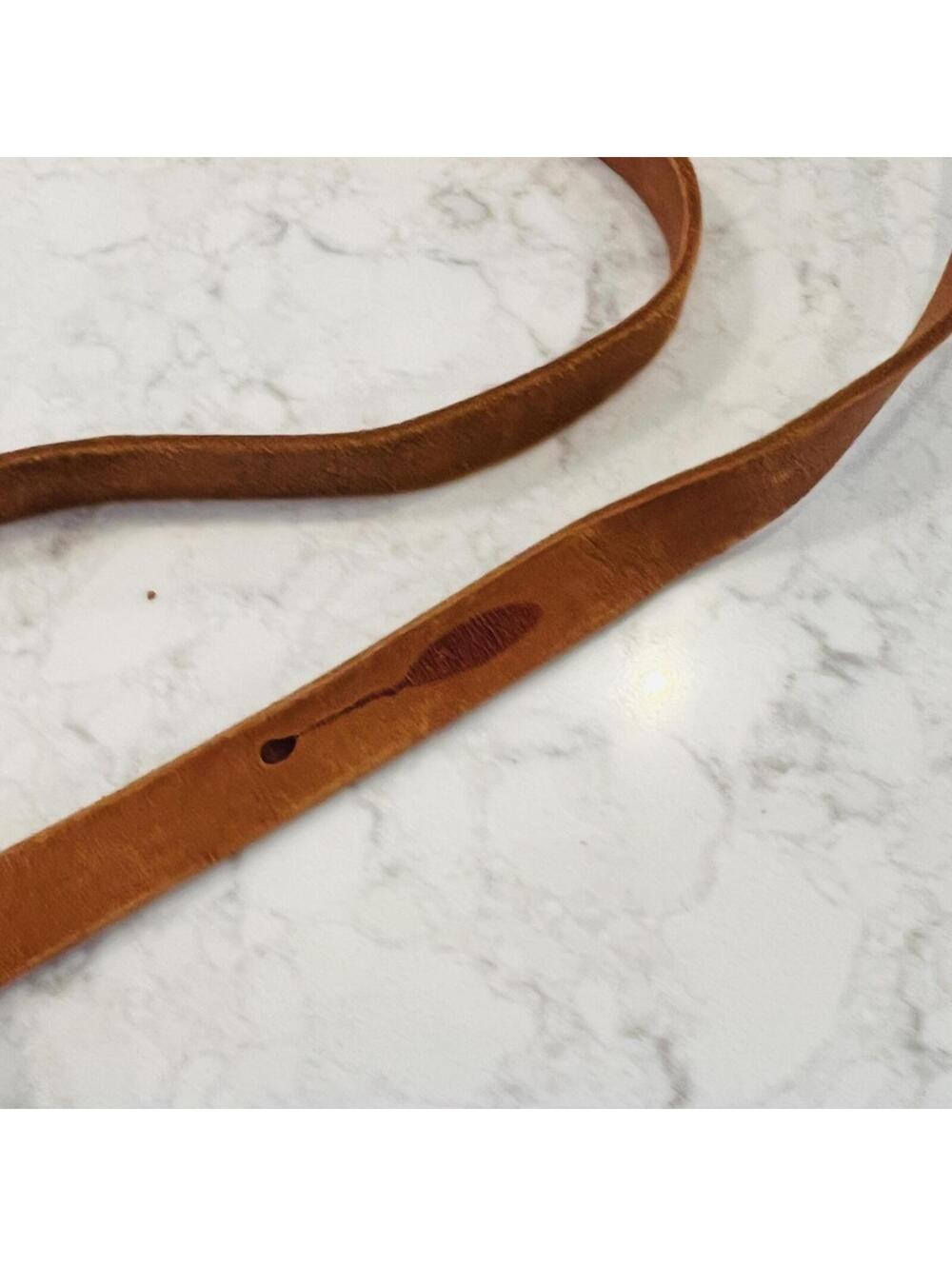 Vintage Tan Western Hand Tooled Leather Horse Saddle Bag Purse Mexico Brown - Picture 8 of 8